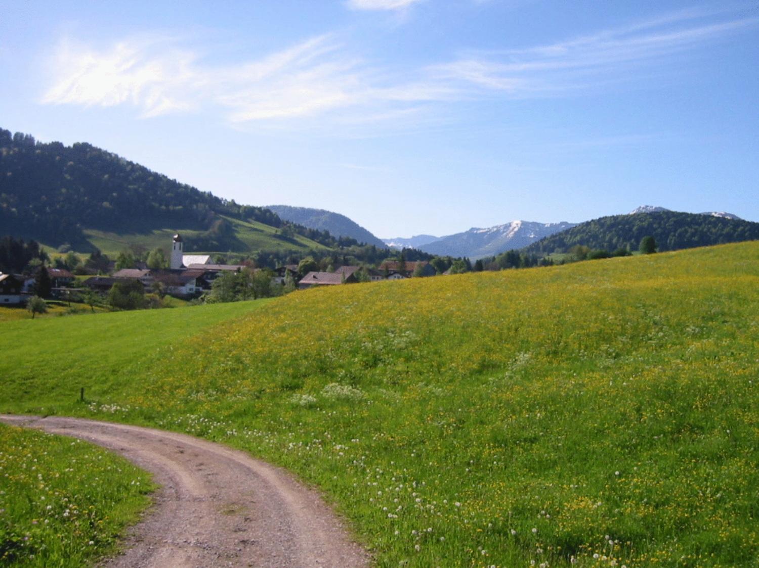 Ferienwohnungen Pension Sonnblick Krumbach  Esterno foto